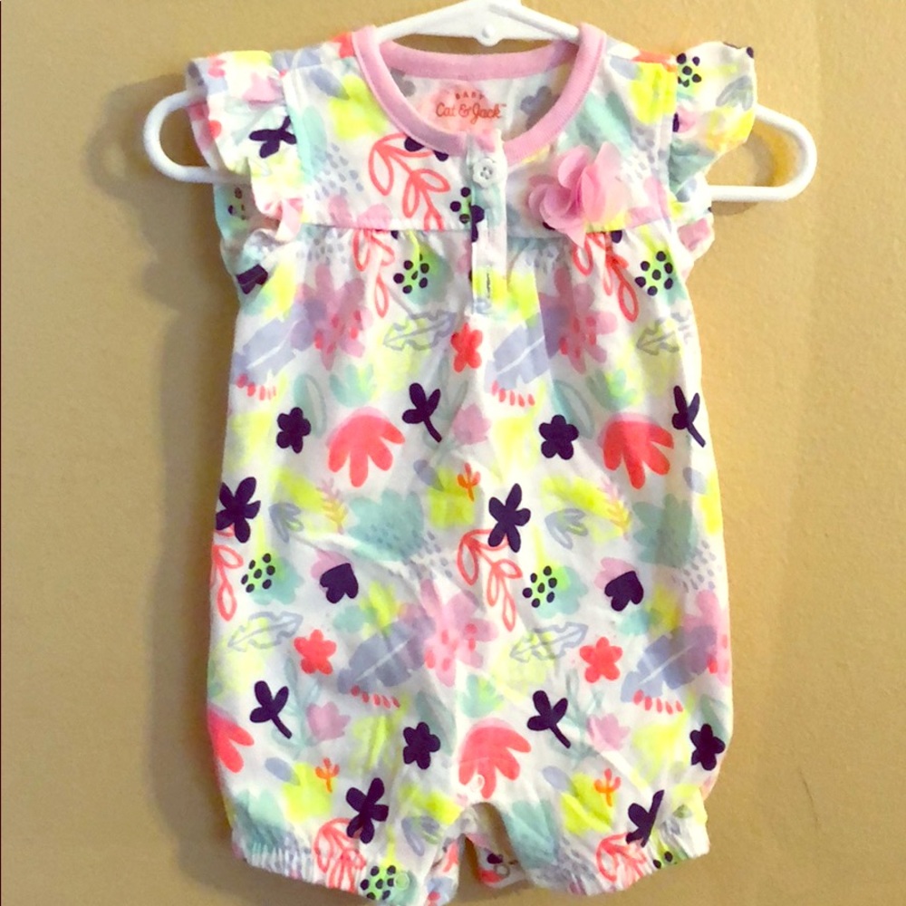 Beautiful colorful romper.